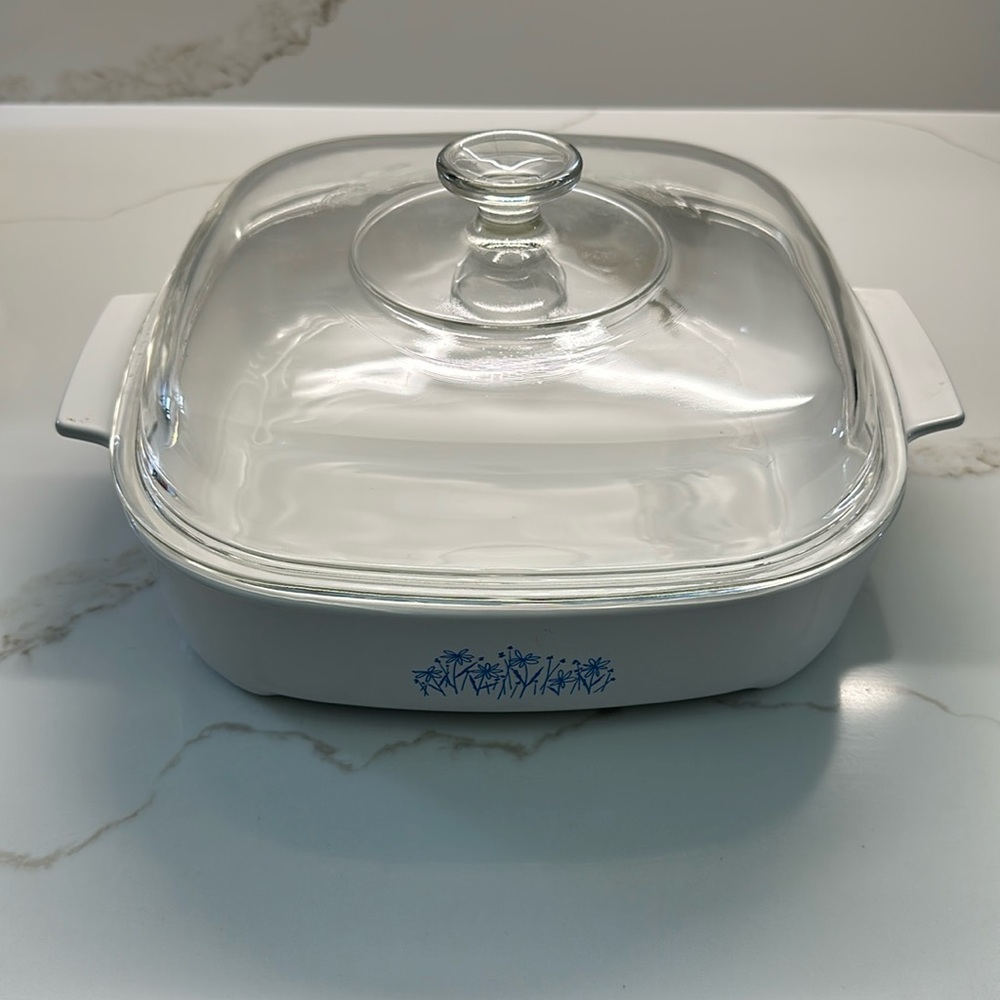 Corning ware made for Sears
Model S4691 Baking Dish with Deep Lid